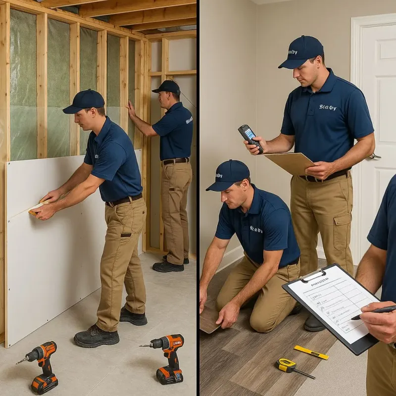 Repairs and Reconstruction process in Hutto, TX